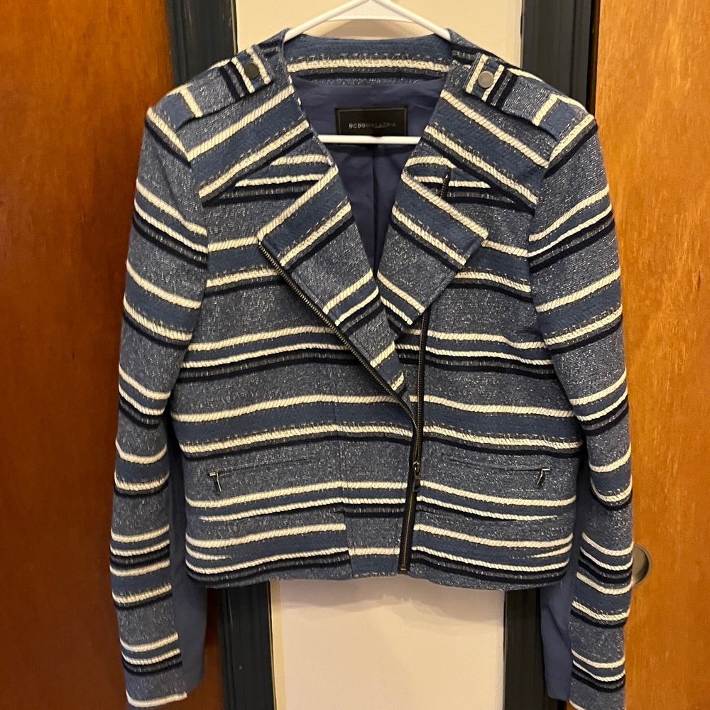 BCBG Max Azria motorcycle jacket